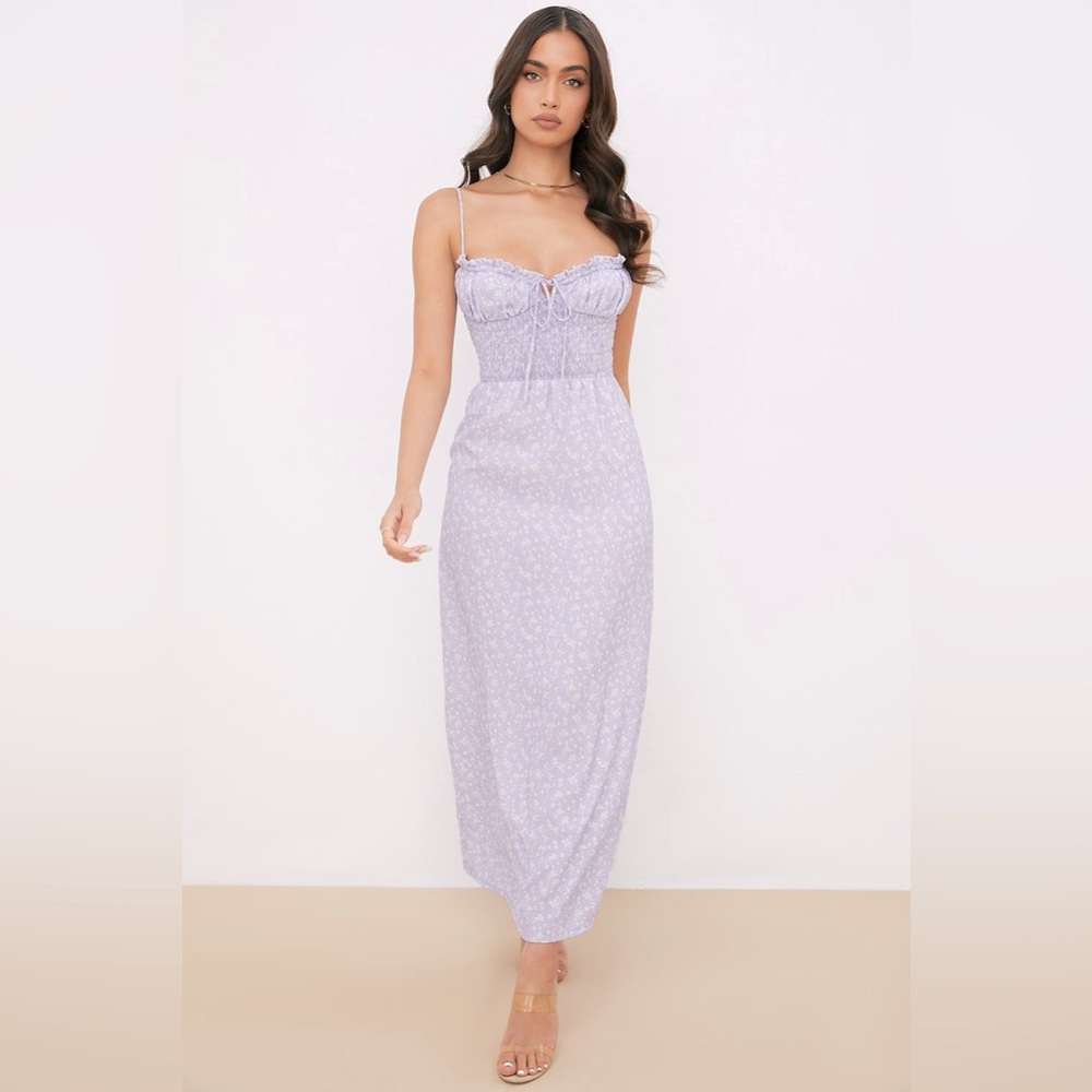 House of CB Lavender Midi Dress